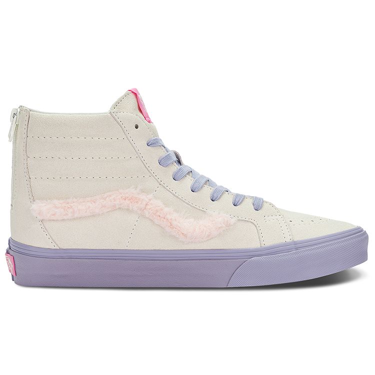Vans Sk8 High Top Skate Shoes Unisex Sneakers Light-Pink Purple VN0A5KRCFS8