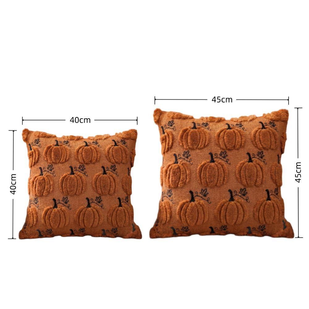 Halloween Style Throw Pillow Cover Pumpkin Tufted Cushion Cover New Autumn Pillowcase Fall Decor