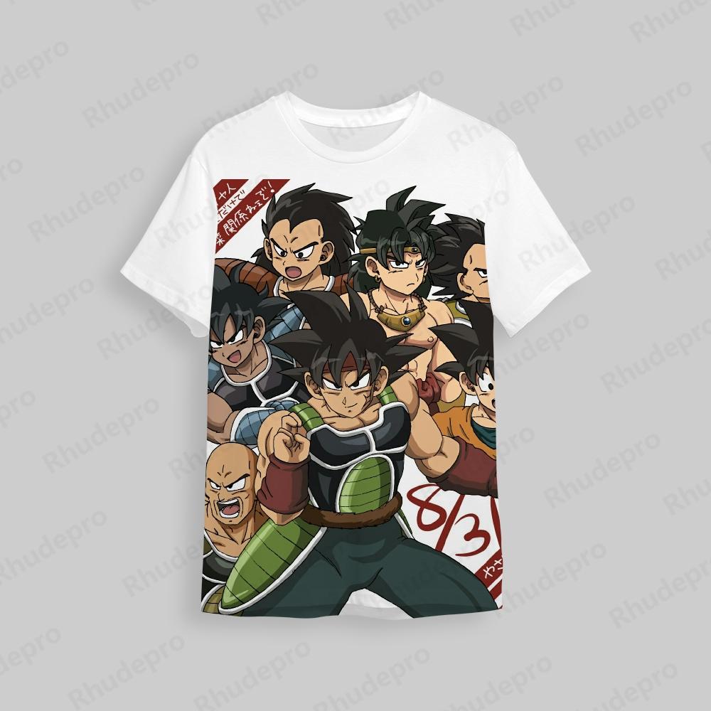 Goku New Dragon Ball T Shirts 2024 Men's T-shirt Tops Children's High Quality Clothing Vegeta Streetwear Fashion Hip Hop