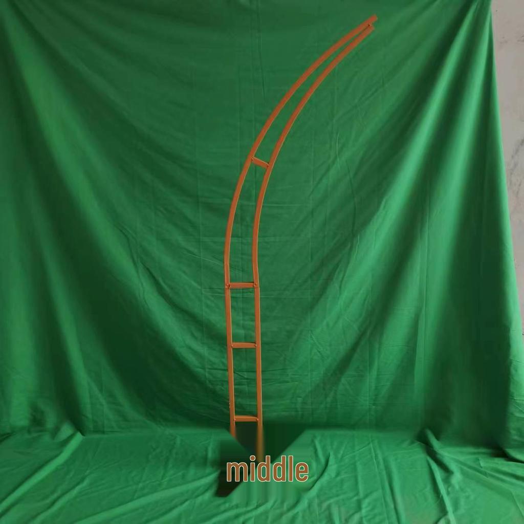 Железная Цветочная Арка для Свадьбы - Дизайн Ворот Бычьего Рога для Уличных Украшений