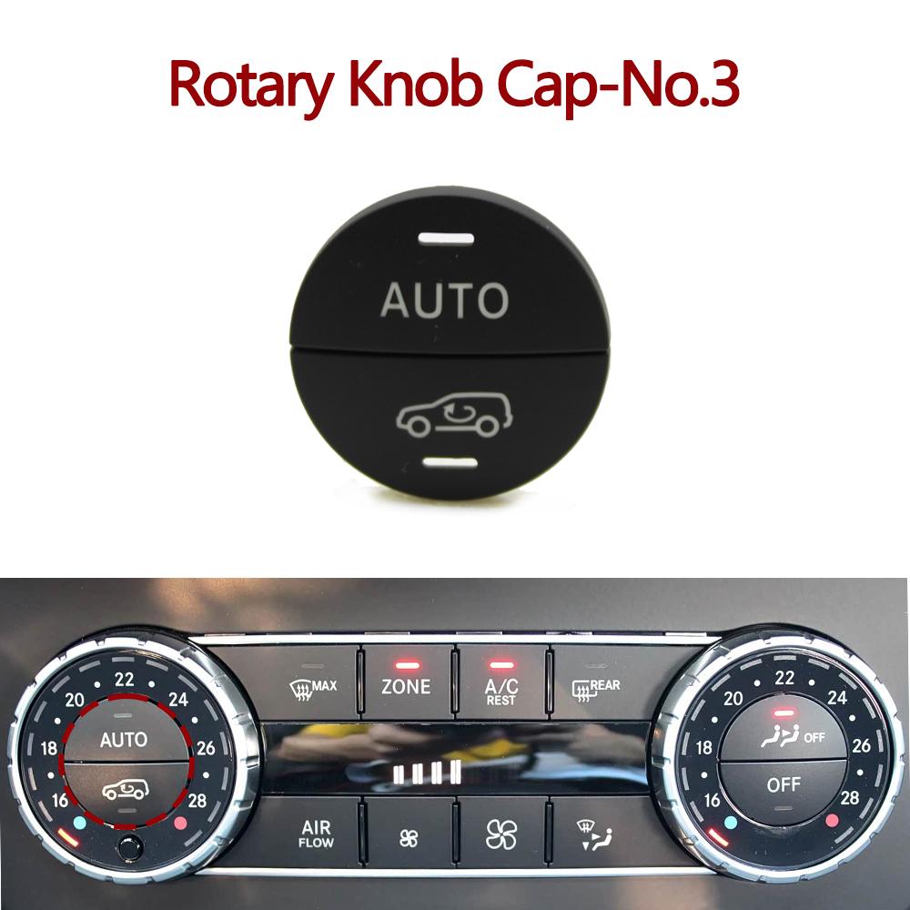 Car Air Conditioner Climate Control Switch Buttons Knob Cover For BENZ C GLK ML GL GLS GLE G W204 X204 W166 W292 W463 C300 GL350