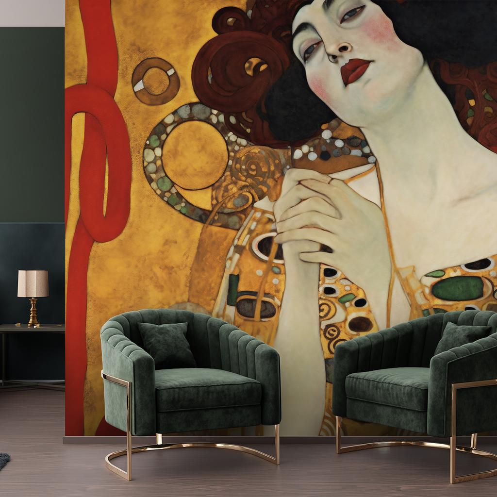 Wallpaper Beautiful Woman - G. Klimt
