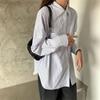 Blusas 2022, летний топ, женские рубашки, женская полосатая рубашка, блузки, топы, топы с длинными рукавами, шикарная женская блузка vetement femme
