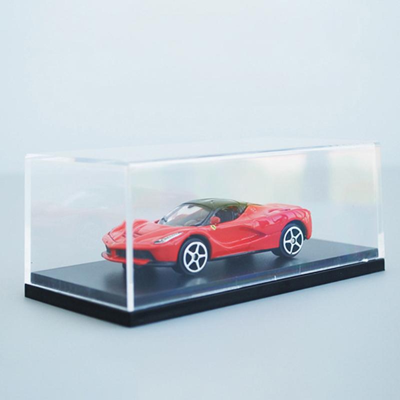 1PC Acrylic Display Case Fit for 1:64 Mini Size Dust Proof Clear Box Cabinet 1/64 Action Figures Display Box
