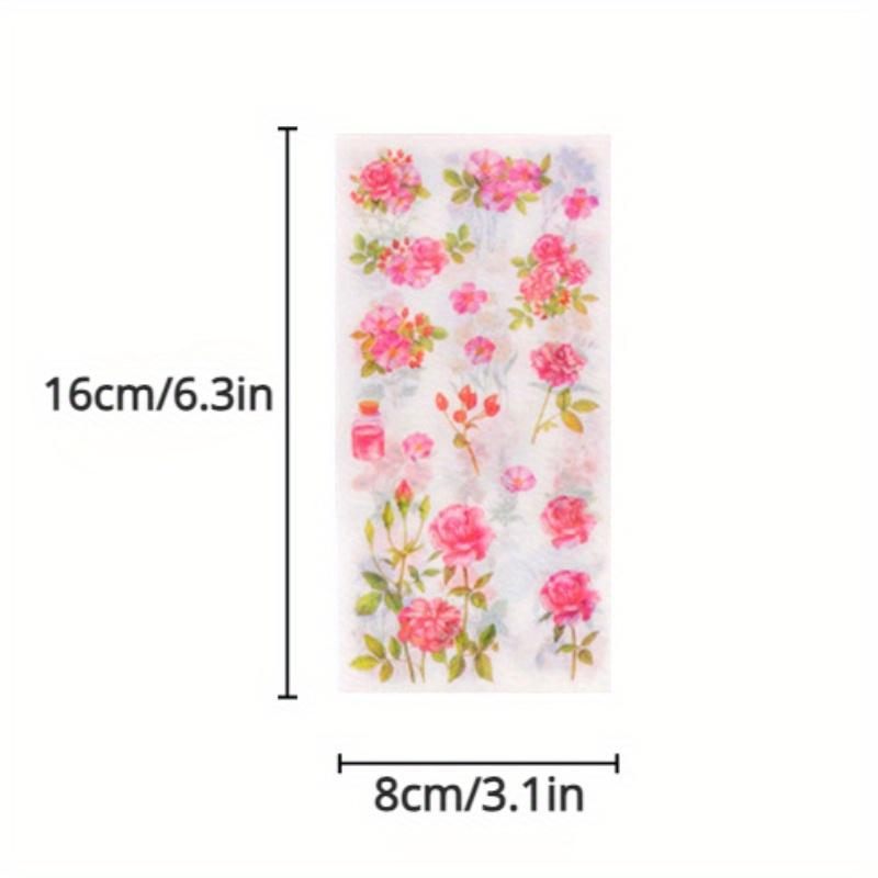 1 комплект романтических наклеек с изображением вишни для скрапбукинга-для художественных ремесел, заметок для детей, девочек, DIY-планировщик, дорожный журнал, карточки с алфавитом