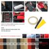 Microfiber Leather Interior Center Control Armrest Box Cover Protective Trim For VW Touran 2006 2007 2008 2009 2010 2011 2012