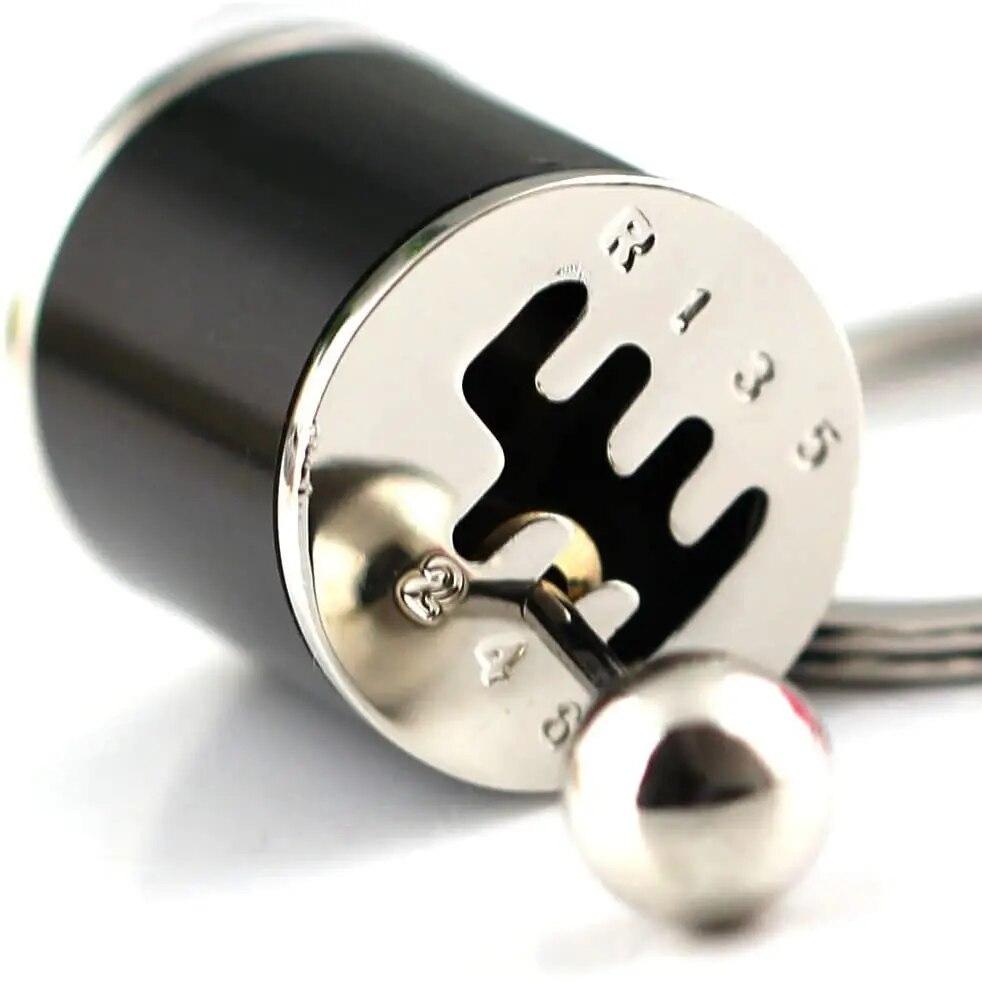 Мини-брелок с турбокомпрессором, автомобильный Стайлинг, брелок для ключей с подвеской в ​​виде коробки передач, брелок с ручками, брелок для ключей, металлический брелок для ключей