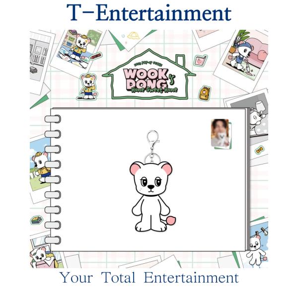 (ПЛЮШЕВЫЙ БРЕЛОК) WOOKDONG'S HOME SWEET HOME MD