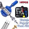 147Pcs/Set Precise Watch Strap Band Link Pin Plier Watch Repairing Tools Kits Spring Bar Tool