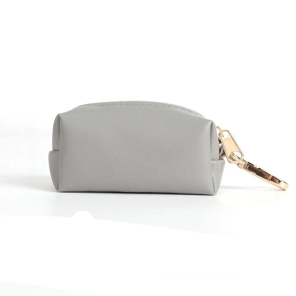 Портативный диспенсер для пакетов для собачьих экскрементов, кожаный кошелек из ПУ для домашних животных, держатель для пакетов для отходов для путешествий на открытом воздухе, инструменты для приучения к туалету