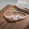 Изысканный модный браслет из жемчужных бусин для дам