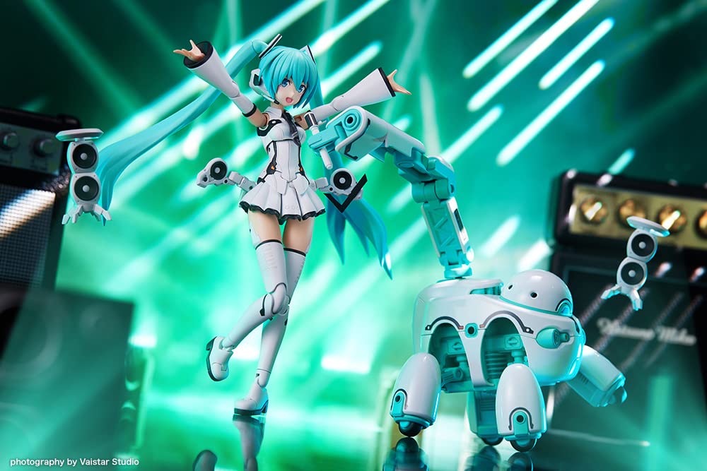 Kotobukiya Рама Музыкальная девушка Хацунэ Мику с TAMOTU Высота 150 мм пластиковая модель Цвет литья FG145 [Maruttoise Ver.] [Miku Ver.] приблизительно. Немасштабируемый