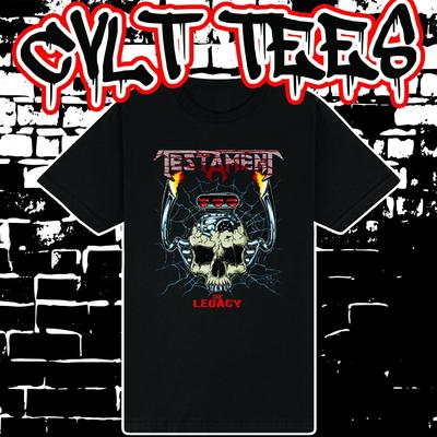 Футболка Testament The Legacy Band 100% Хлопок Унисекс