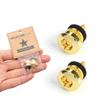 2Pcs Guitar Strap Lock Skidproof Metal Strap ButtonTail Nail Folk Guitar Neck Fix Nails Electric Guitar Bass Ukulele Accessories
