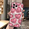 Чехол для телефона с рисунком сердца и надписью love Для iphone 17 Pro Max Air 16 15 14 13 Pro Max 15 16 Pro 15Plus
