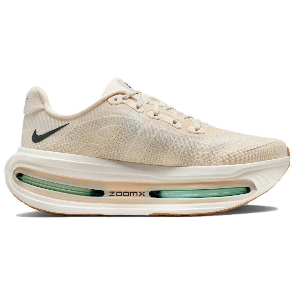 Nike Кроссовки Vomero Premium Pale Ivory Sanddrift Jade Horizon для мужчин, белые с черными вставками, цвет ель, модель HQ2050-106