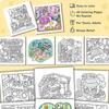 Little Corner Coloring Book For Adults Teens Birthday Gifts Featuring Adorable Creatures In Cozy Hygges Moments For Relaxation
