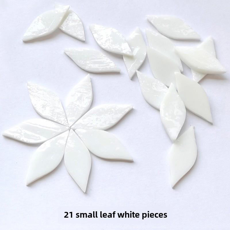 Смешанные цветные листовые слюдяные стеклянные мозаичные детали для украшения подсвечника своими руками