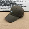Sweet cool ins puppy embroidered baseball cap soft top simple design women's daily versatile face small sunshade cap