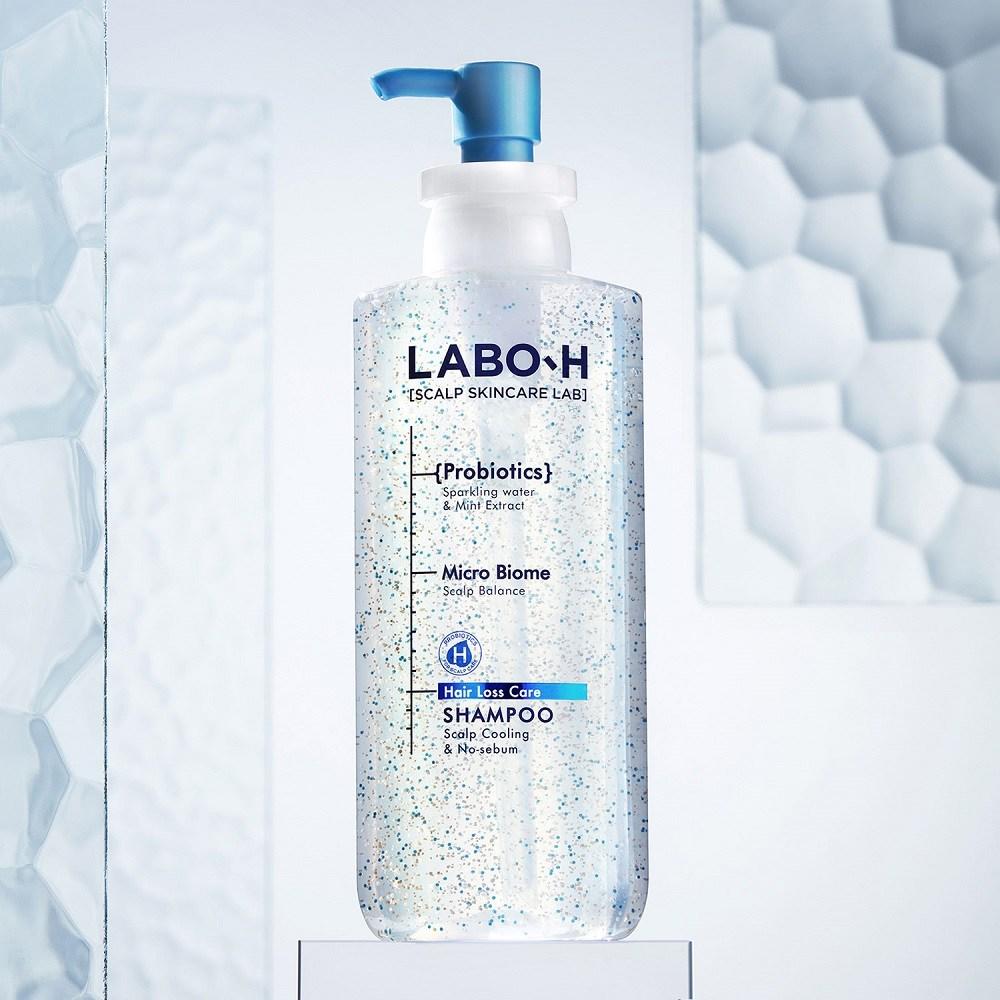 LaboH Функциональный шампунь «Охлаждение кожи головы и отсутствие кожного сала», 1 шт., 400 мл