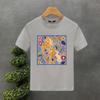 Horses and Flowers Print T Shirts For Man Funny Creative Aesthetic Tops Hip-hop Fashion Hipster Streetwear Summer Short Sleeves