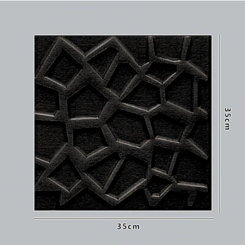 4 шт. 35*35 см Потолок Спальня Декор 3D Фон Обои Отклеивающиеся и Наклеивающиеся Водонепроницаемые Наклейки на Стену Анти-столкновение Домашний Декор