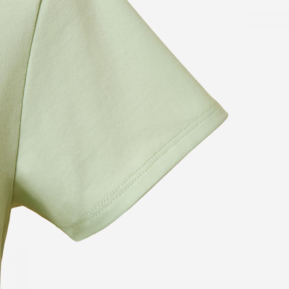 New Balance Женская футболка с логотипом S eSSential Nbnee2w402 41 светло-зеленый