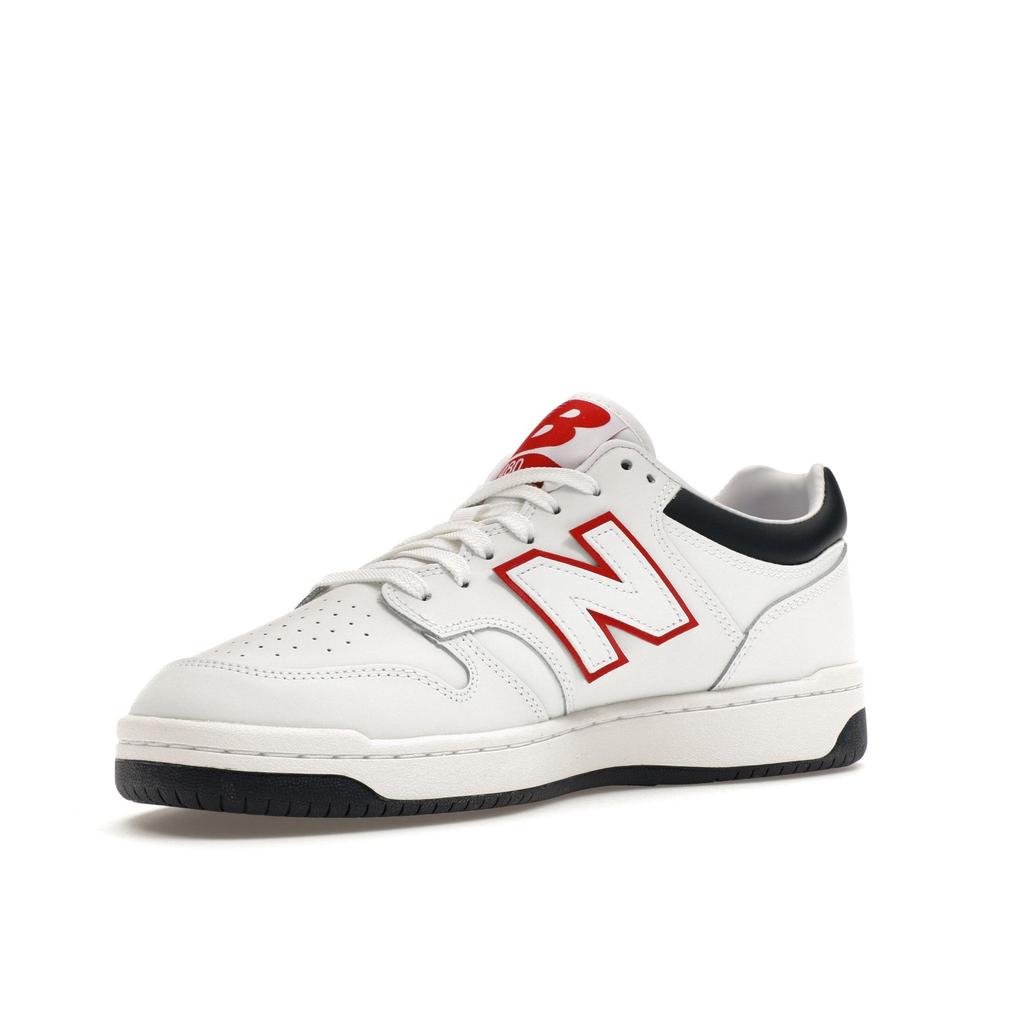 New Balance 480 White Navy Unisex Sneakers BB480LWG
