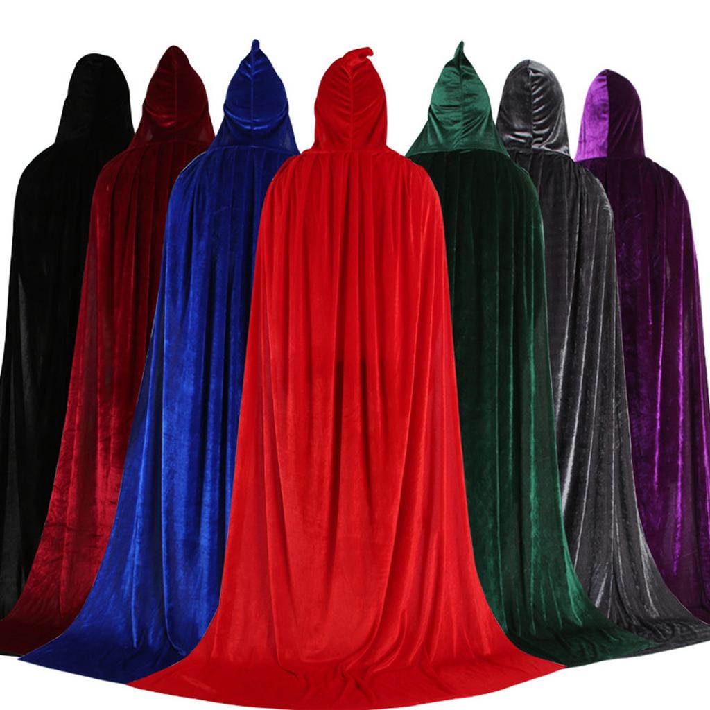 Unisex Baby's Halloween Cloak Witchcraft Robe Cape Party Cosplay Outwear Blouse