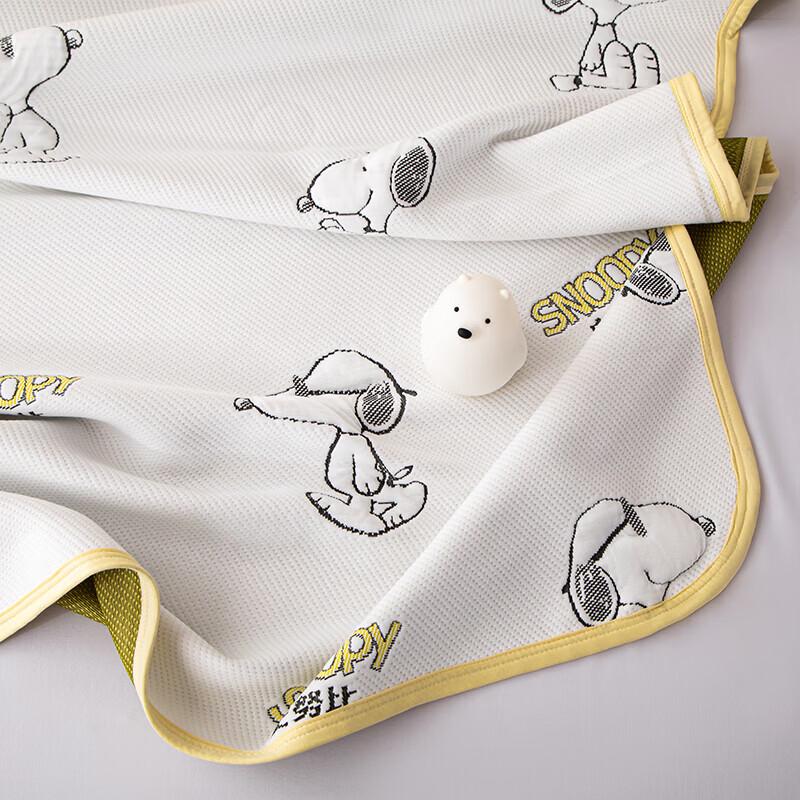 SNOOPY Летнее вязаное одеяло