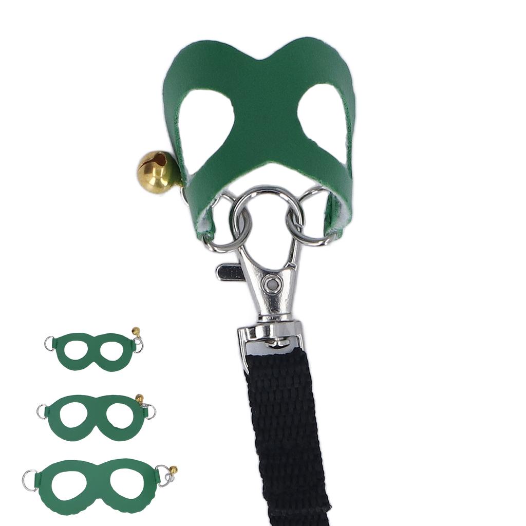 Hamster Harness and Leash Set Artificial Leather Soft Easy To Wear Rat Walking Harness Vest and