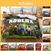 3D Мультяшное Аниме Набор Пухового Одеяла Высококачественная Цифровая Печать 3 Предмета Комплект Постельного Белья Студенческое Постельное Белье Пододеяльник Наволочки