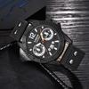 UTHAI CE87 Модные мужские часы Кожаный ремешок Часы с датой Спортивные Кварцевые часы Модные часы Подарочные часы для мужчин