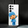 P-Pocoyo C-Cute C-Cartoon Phone Case For Samsung S25,S24,S21,S22,S23,S30,Ultra,S20,Plus,Fe,Note,10,9,5G Transparent Cover