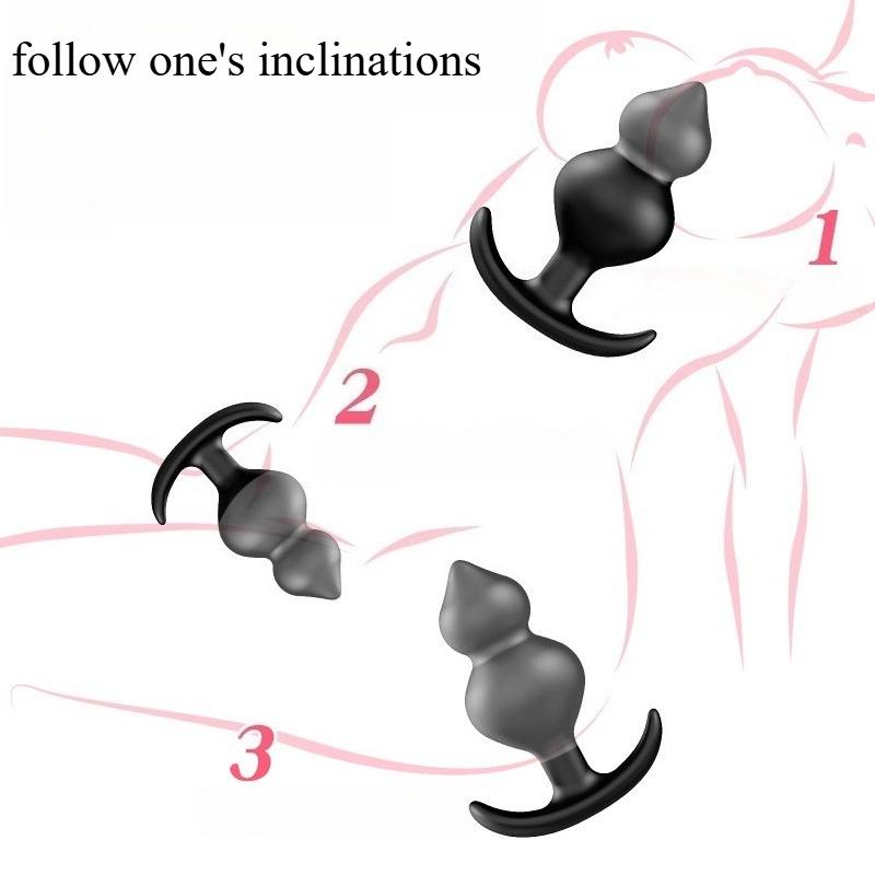 Анальная пробка со стальными шариками Анальная пробка Анальные бусины Фетиш Мужской массажер простаты Секс-игрушки для женщин мужчин Анальный дилататор Батплаг