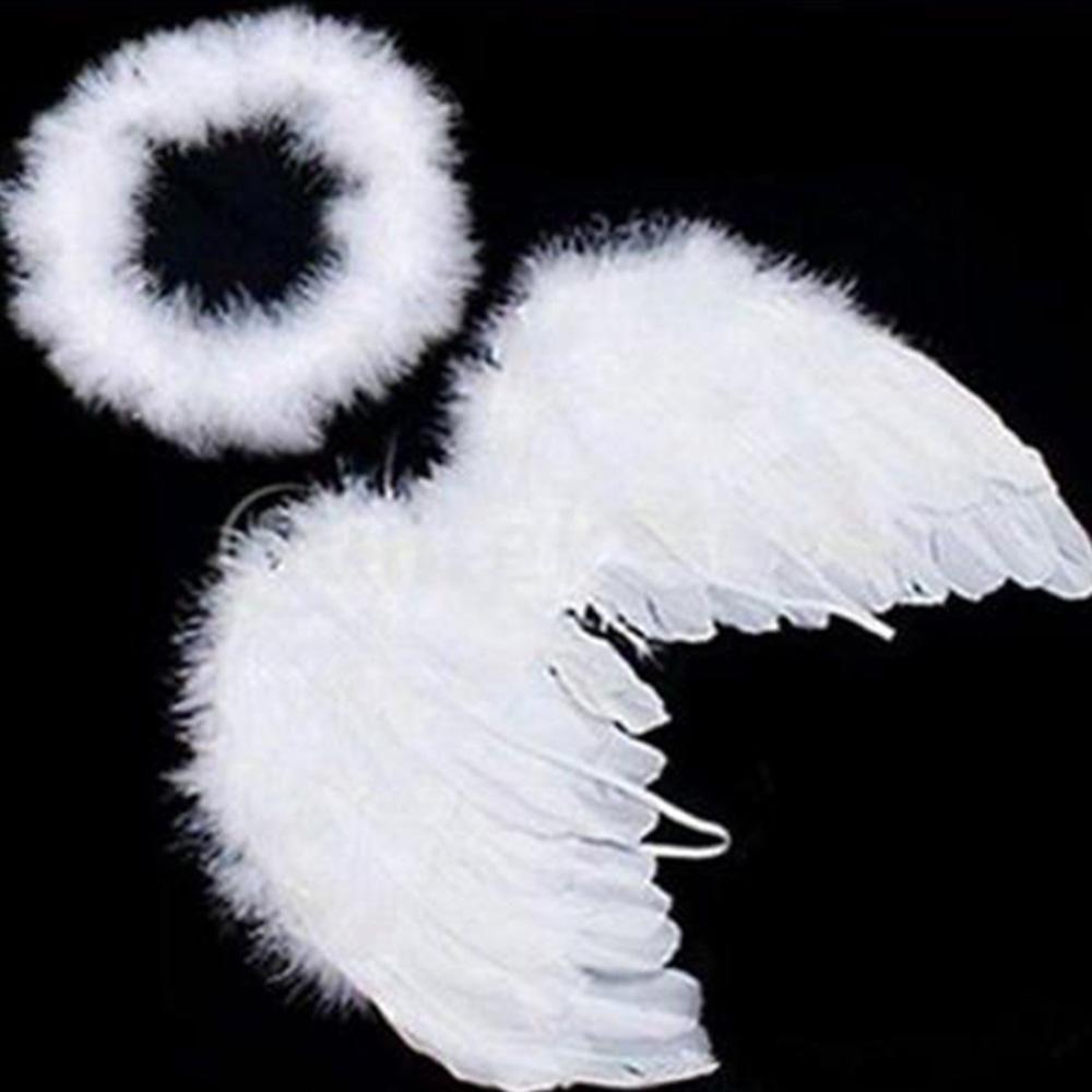 New Hot Cute Party Wings White and Angel For Feather Kids Decoration