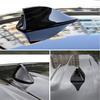 Shark Fin Roof Car Antenna Black Radio FM/AM Antena Radio Universal Screw ABS