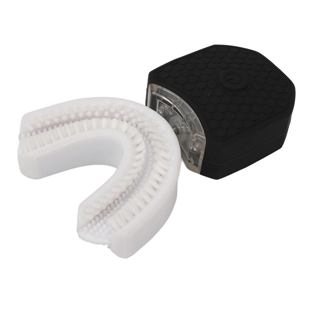 Sonic U Shaped Toothbrushes Automatic Cordless Rechargeable IPX7 Waterproof Blue LED Whitening