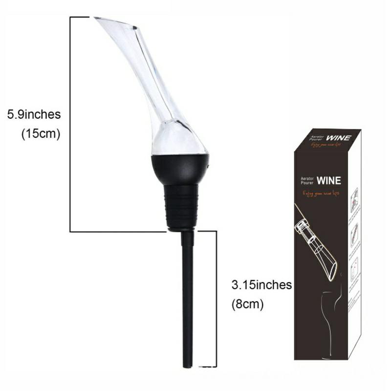AIKARO Red Wine Aerator Pourer with Corkscrew