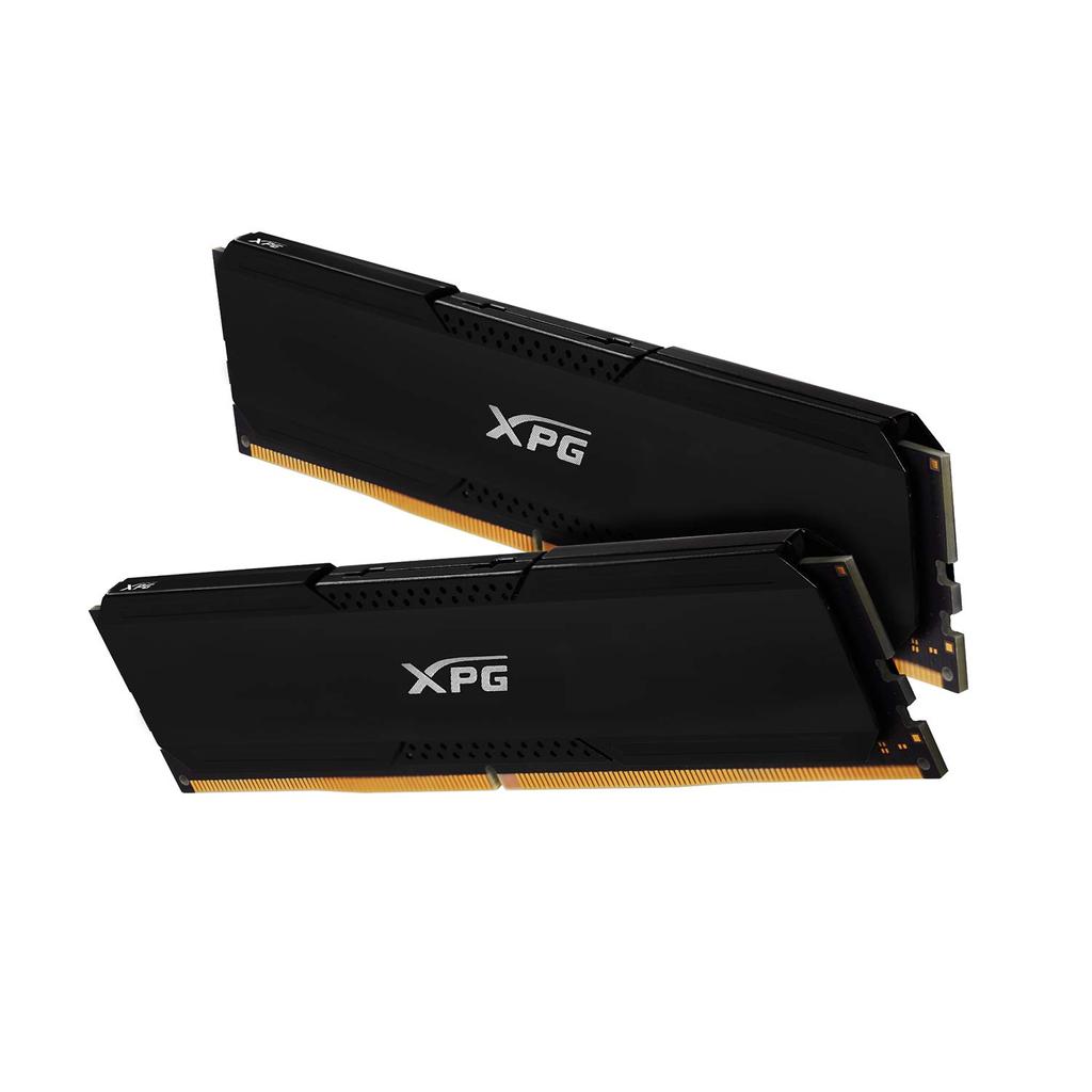 XPG GAMMIX D20 3600MHz 16GB SDRAM 288 Pin UDIMM Desktop Memory Kit Black (2x8GB) PC4-28800 (AX4U360038G18A-DCBK20)