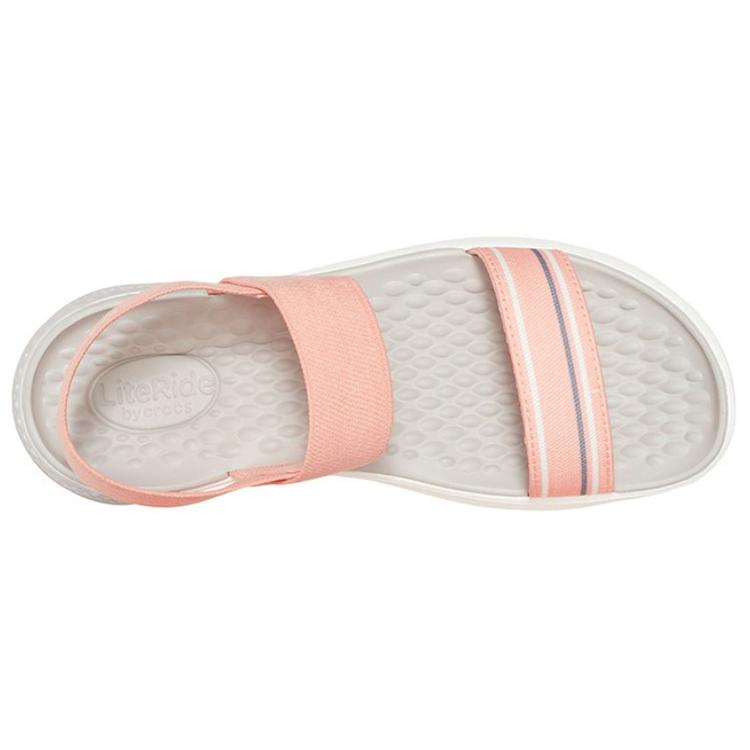 Crocs Женские розовые сандалии LiteRide 205106-6KP
