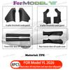 For Tesla Model YL Launch 2026 Essential High quality TPE Front Rear Door Sill Guard Anti-kick Threshold Strips Protection Set