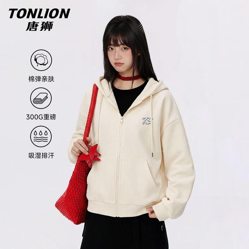 Женская толстовка с капюшоном на молнии TonLion
