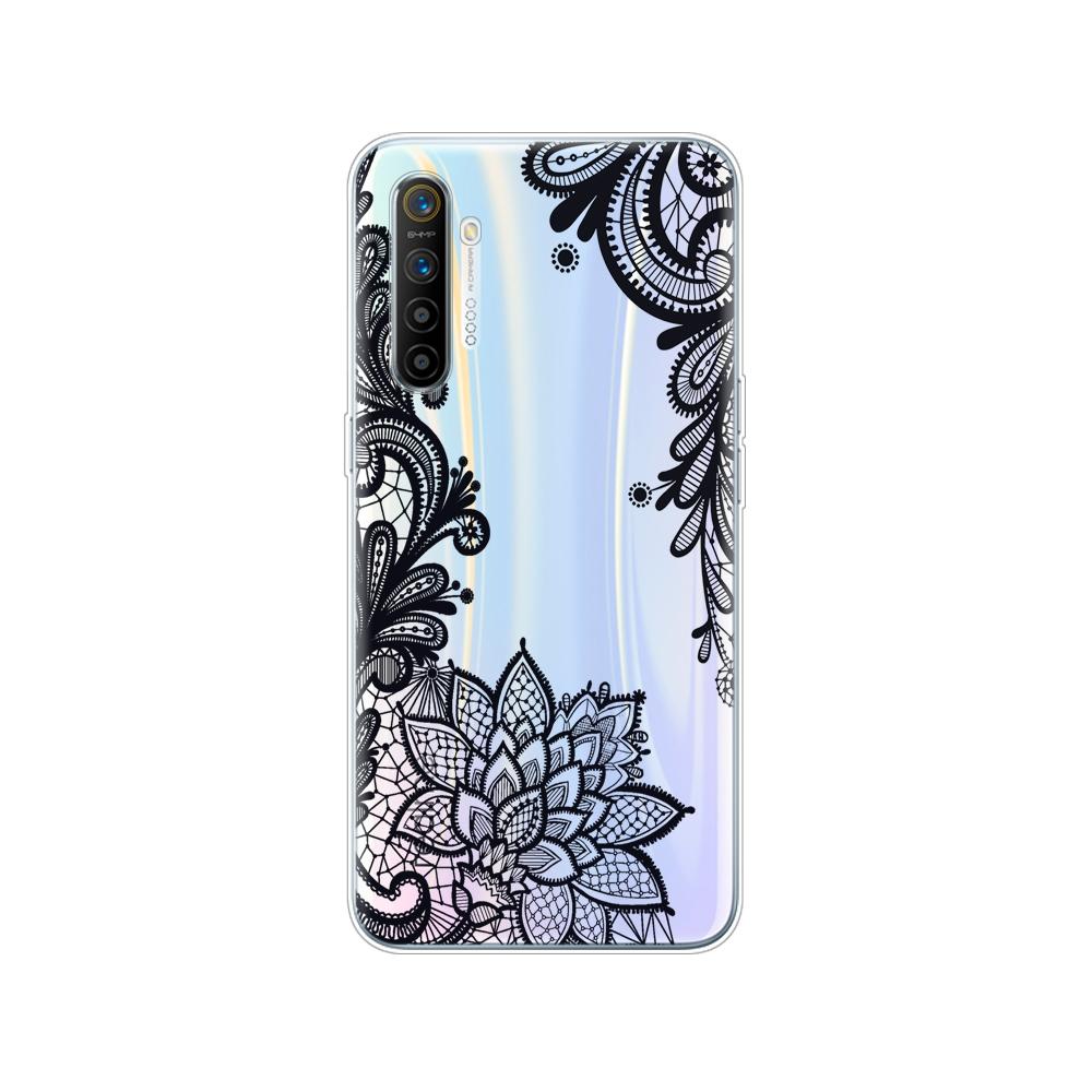 Для Realme XT Чехол RMX1921 Мягкий TPU Телефон Задняя Крышка Для OPPO RealmeXT Чехол Силиконовый Бампер Сумка Коке 6.4 дюйма