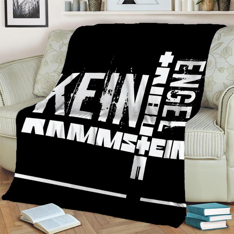 Одеяло с 3D R-Rammstein Heavy Metal Band, мягкое одеяло для дома, спальни, кровати, дивана, пикника, путешествия, офиса, одеяло, детское одеяло