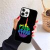 Rainbow Gay LGBT Finger Phone Case for iPhone 17 Air 16 Coque 15 14 12 13 PLUS 11 PRO MAX Back Cover Fundas Shell