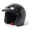 Forged Carbon Fiber Half Helmet Three-quarters Helmet Half Cover Type 4-3 Helmet Vintage Helmet All-season Universal