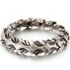 17MM Keel Chain Bracelet For Men Old Silver Color Stainless Steel Men's Bracelets Accessories Vintage Bikers Jewelry Armband