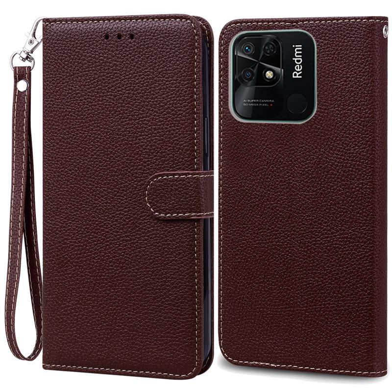 Для Xiaomi Redmi 10C чехол Роскошный кошелек флип чехол для Redmi 10C чехол для телефона с держателем для карт кожаный чехол для Redmi 10C Fundas