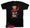 Shirt To Match AJ Retro 12 Flu Game Shoes - Cheers Bear Tees